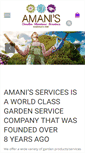 Mobile Screenshot of amanis-garden-services.co.za